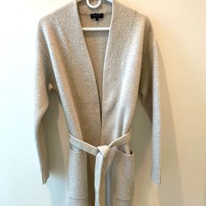 Rag and Bone cashmere wrapped cardigan.